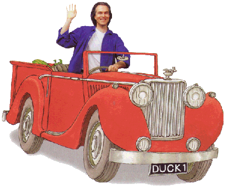 Jez in Truck